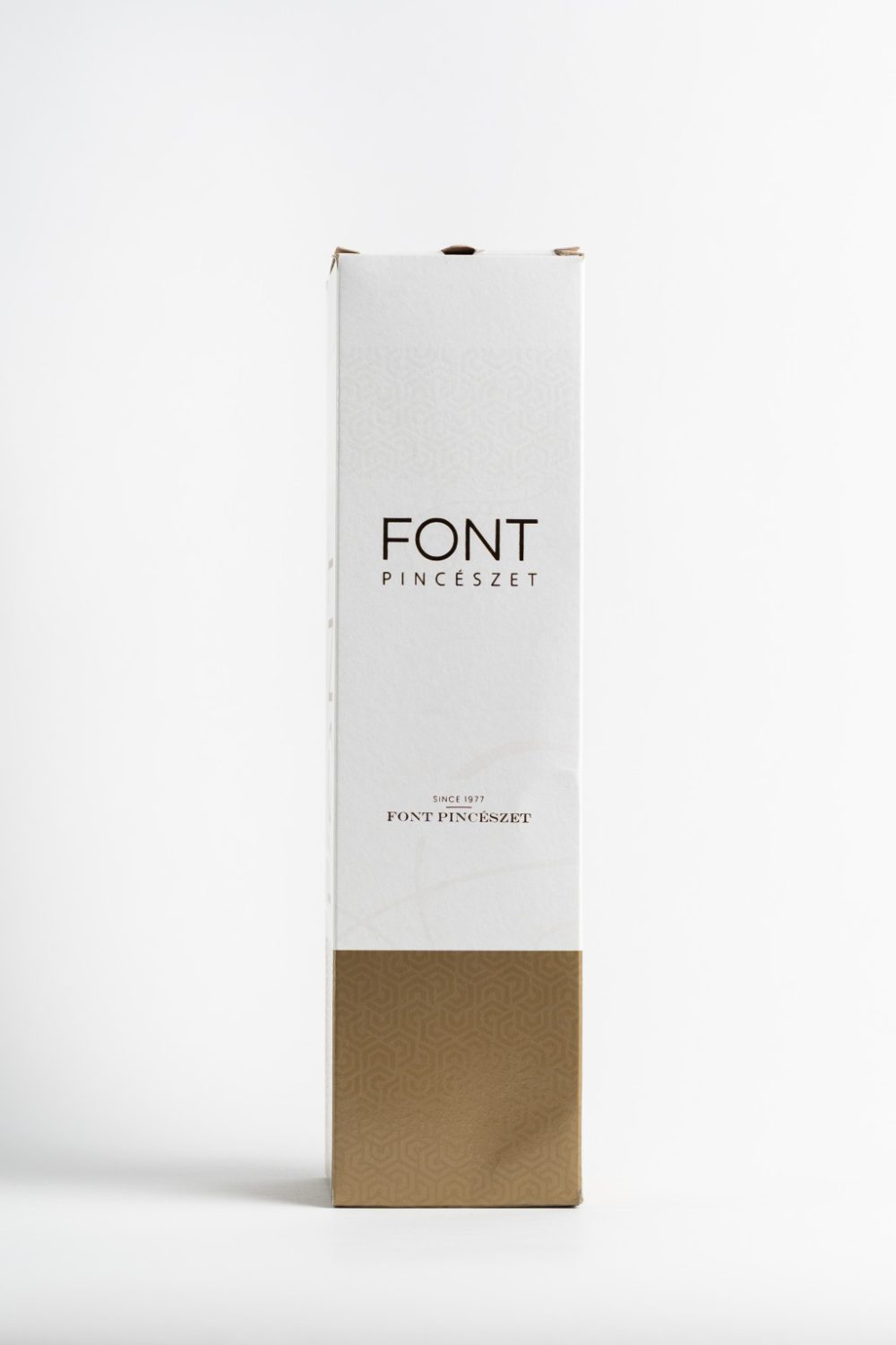 1 palackos papír díszdoboz